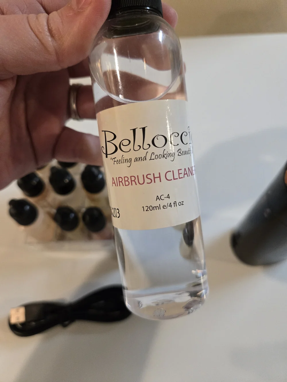 LuminEssence Airbrush Makeup System with Shade Bottles